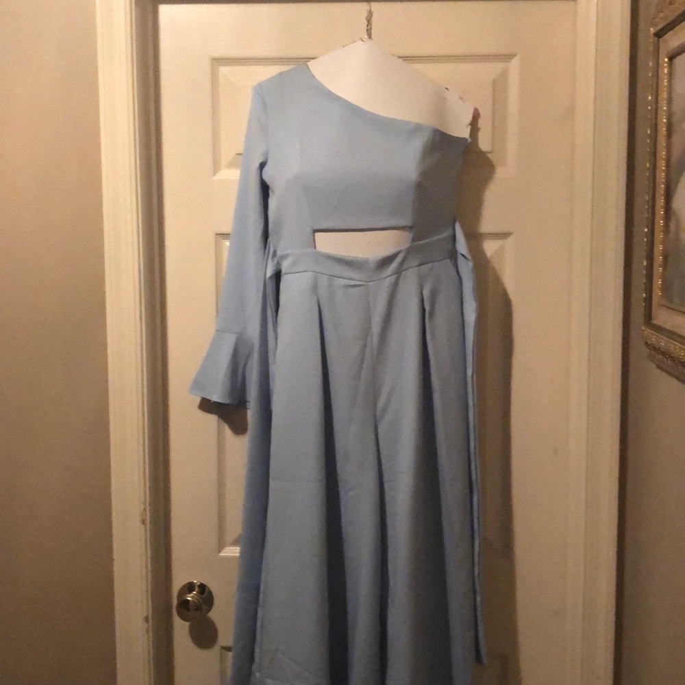 Off the shoulder jumpsuit